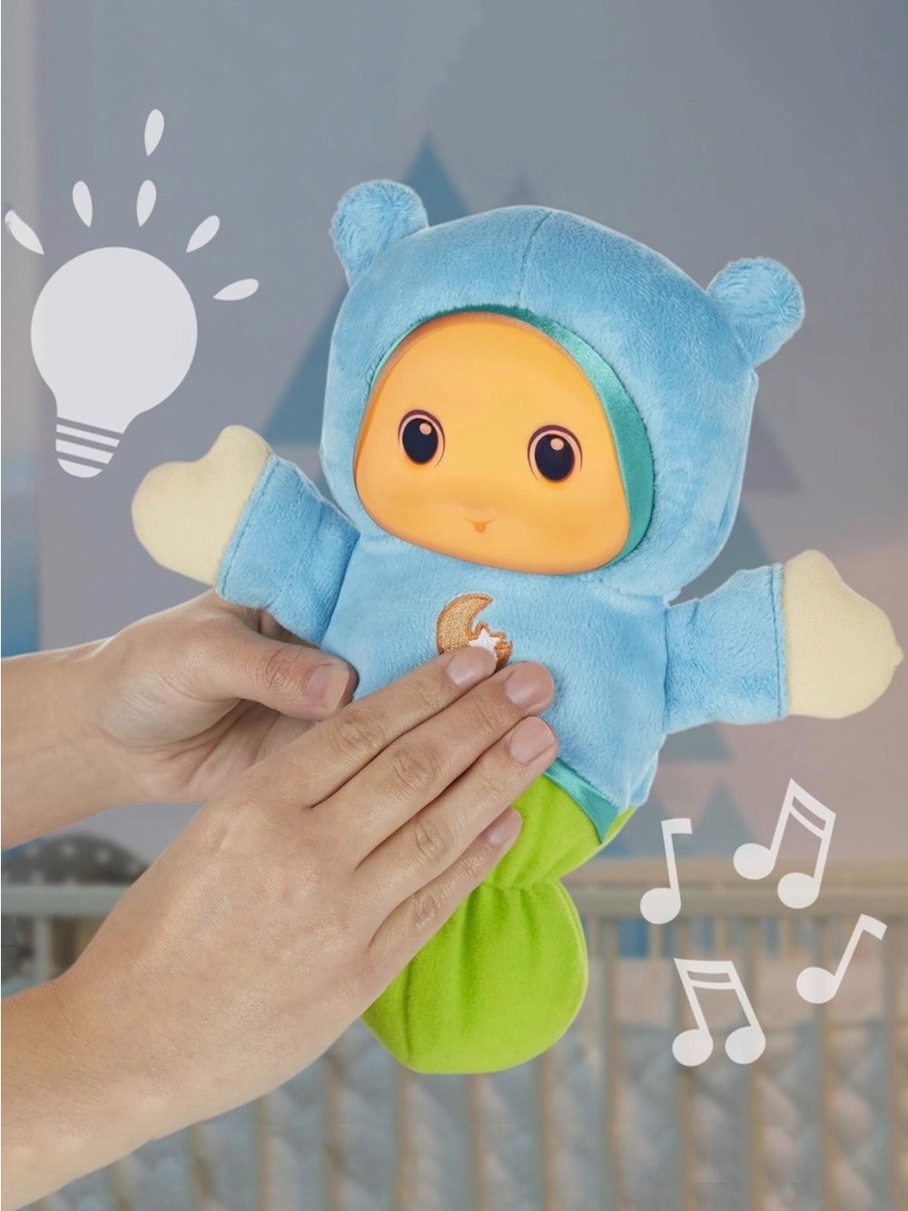 π₯ππ₯ Playskool Lullaby Gloworm - Picture 6 of 7